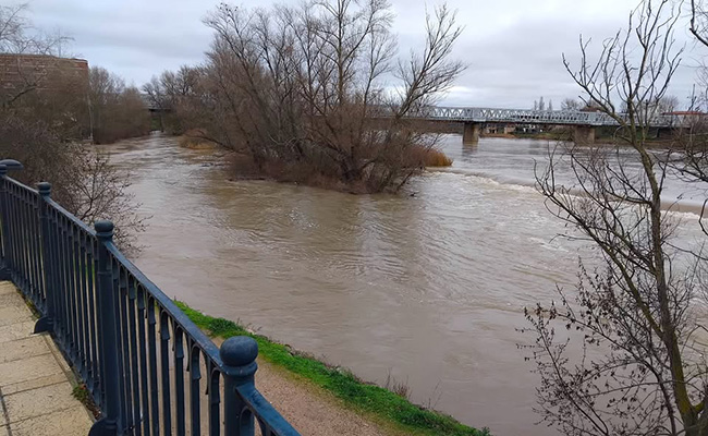 La Junta refuerza la vigilancia en Zamora ante el riesgo de inundaciones