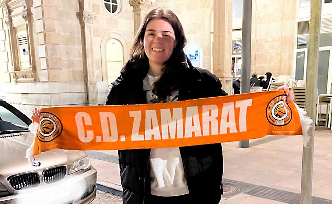 Inés Giménez vestirá los colores del CD Zamarat