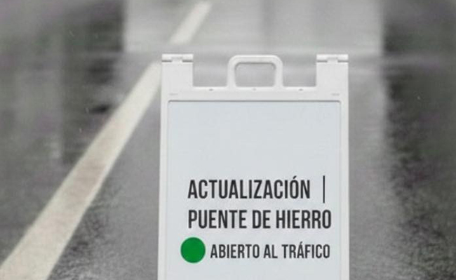 Reapertura del Puente de Hierro y la CL-602 en Toro