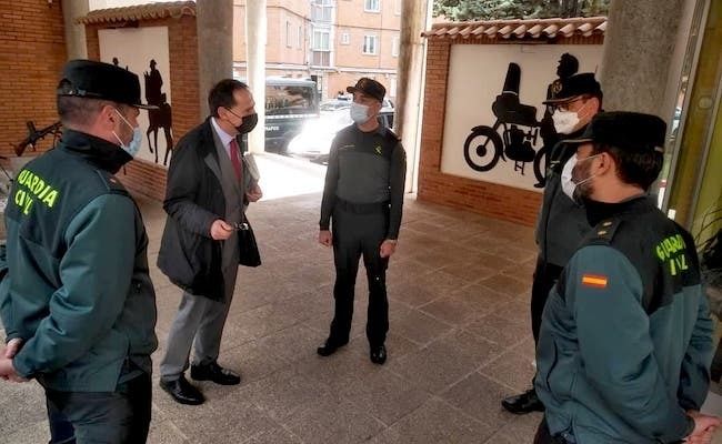 El subdelegado del Gobierno en Zamora agradece el acto del guardia civil zamorano