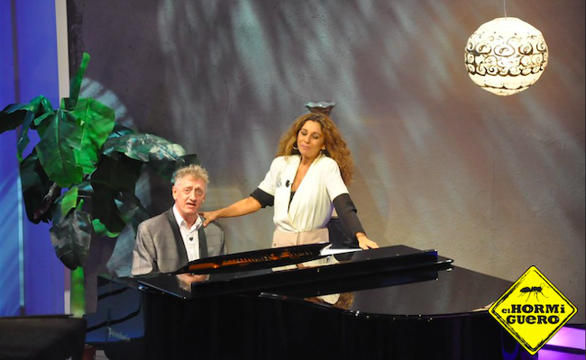 Quique San Francisco y Lolita, en El hormiguero