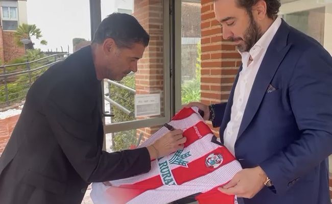 Víctor de Aldama, presidente del ZamoraCF