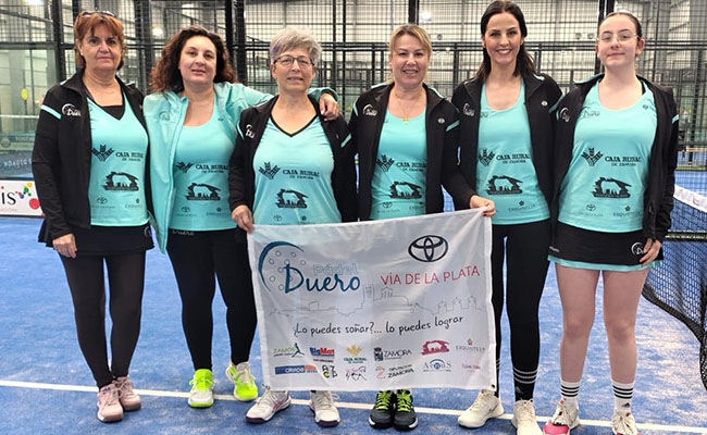 Pádel Duero Caja Rural de Zamora sigue sumando victorias