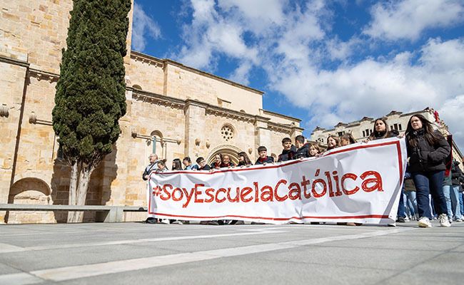 Zamora celebra el Día de las Escuelas Católicas mañana en la Plaza de la Constitución