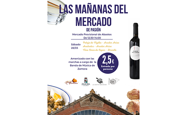 Las Mañanas del Mercado de Pasión, con La Santa Merienda