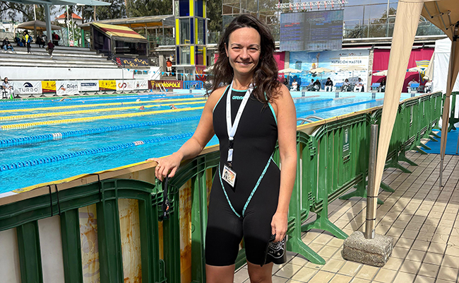 Silvia Vela brilla en el IX Campeonato de España de Fondo Natación Máster