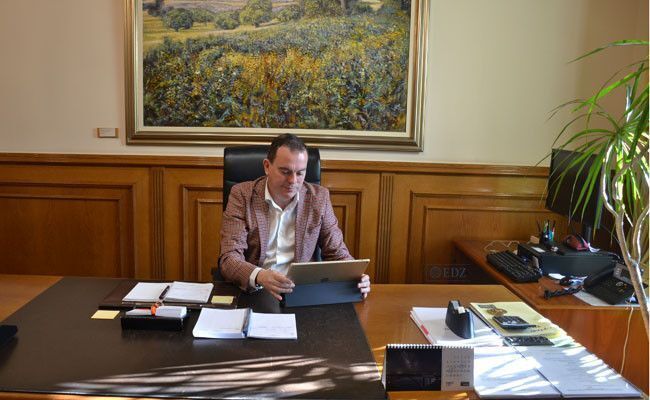Francisco J. Requejo, en su despacho
