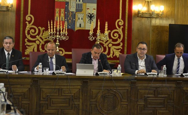 Imagen de un pleno de la Diputación de Zamora (Archivo)