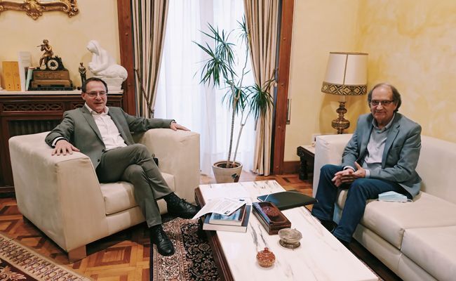 Ángel Blanco y Manuel Ramos