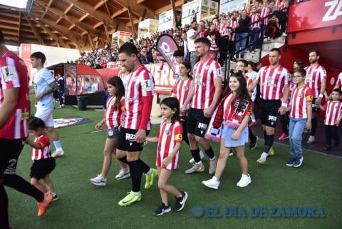 Zamora CF vs Celta Turista: 1-1 y presentación de cantera