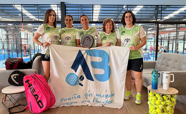 AB Club de Pádel logra un pleno de victorias