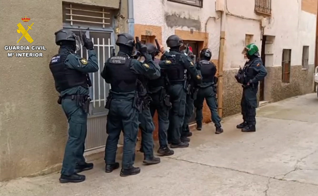 Investigada una persona dentro de la “Operación ATRI” contra el tráfico de drogas en Zamora