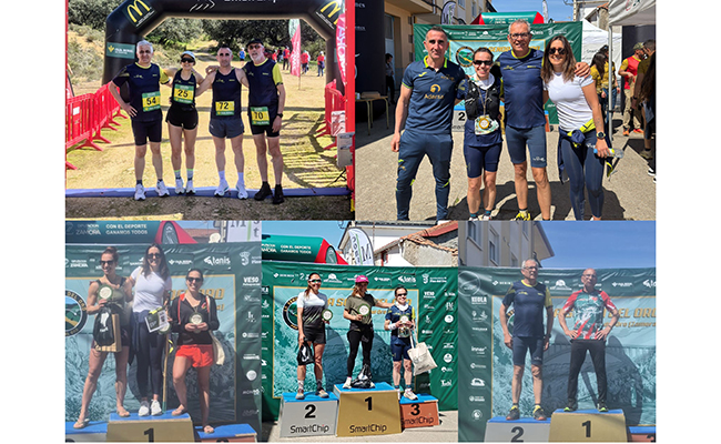 Los atletas del C.D. Zamora Corre disfrutan de las carreras de Semana Santa