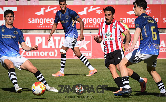 La plantilla del Zamora CF, una más entre otras diez del grupo