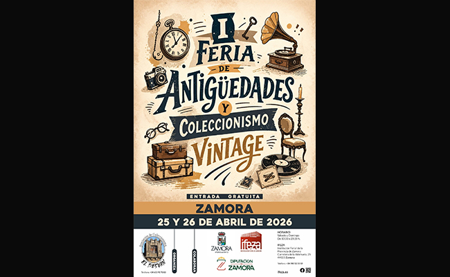 Añoranza y recuerdo este fin de semana en IFEZA con la I Feria de Oportunidades y Coleccionismo Vintage