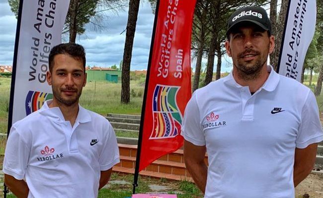 David Magariño y David García en el Torneo de este sábado en Valladolid