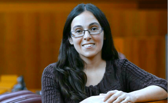 Laura Domínguez, procuradora de Podemos en Castilla y León