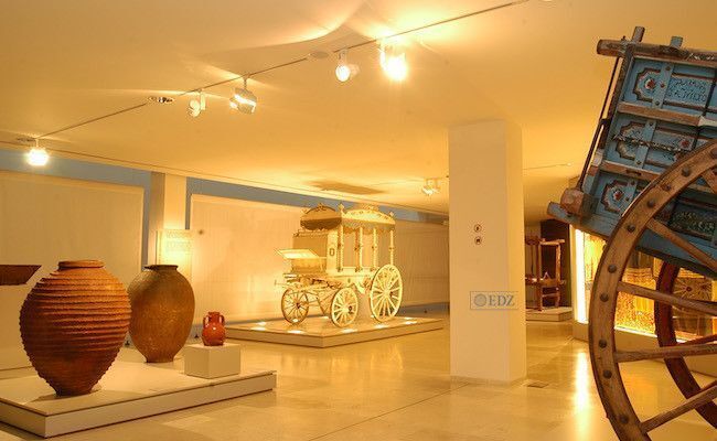 Una de las salas del Museo Etnográfico de Castilla y León en Zamora