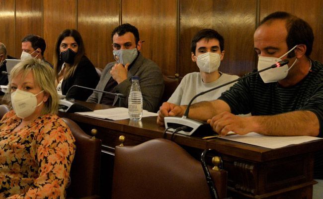 Grupo de IU provincial en la diputación