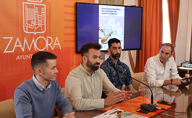 Zamora, sede del II Encuentro Benéfico de Cortadores de Jamón