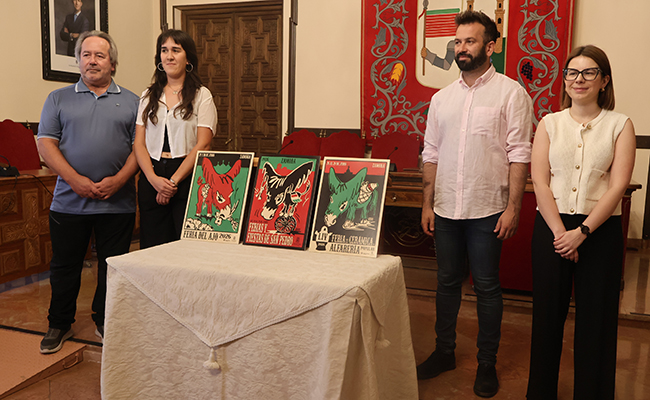 La tradición se une al talento local para anunciar las Fiestas y Ferias de San Pedro
