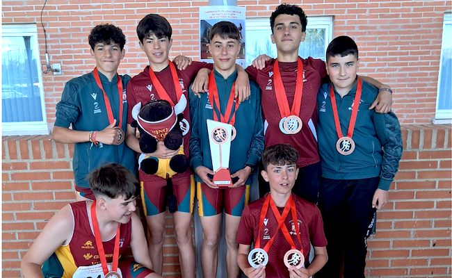 El Vino Toro Caja Rural sube al podio autonómico: tercero, en categoría cadete masculina y quinto, en infantil femenina