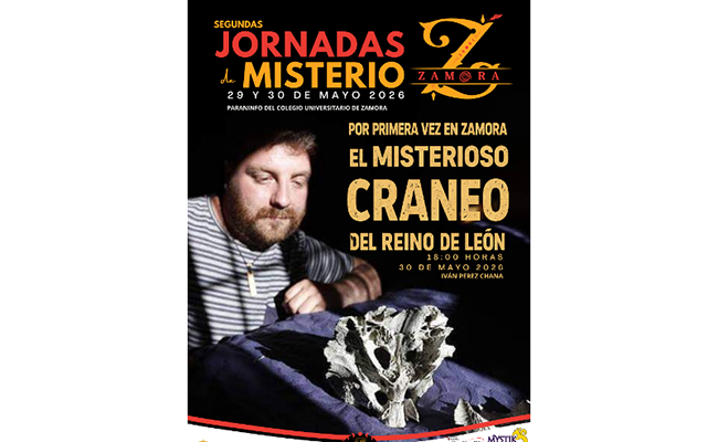 El misterio del cráneo de Santa Colomba, en las II Jornadas de Misterio de Zamora