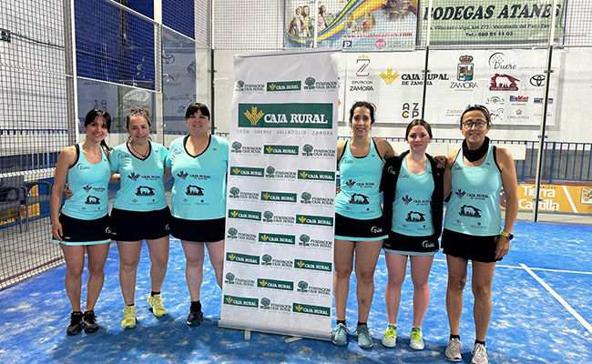 Pádel Duero Caja Rural Zamora continúa firme y con el objetivo de la segunda plaza