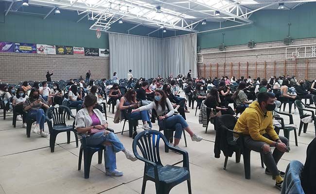 El público disfruta sentado del "WildLive Fest", celebrado el pasado mes de abril.