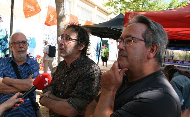 García Rubio, con Viñas y Guarido (Enrique Onís)