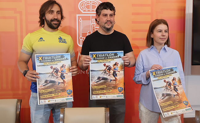 Zamora celebra la décima edición del Triatlón 