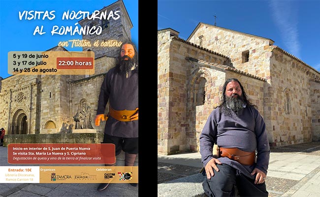 Llegan a Zamora las visitas teatralizadas por la Milla Románica de la mano de ZamorArte y el Ayuntamiento