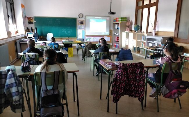 Aula del CEIP de Fermoselle