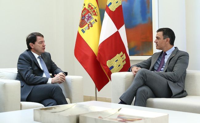 Imagen de la reunión (Pool Moncloa/Jorge Villar y Diego del Monte)