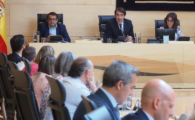 Suarez-Quiñones, durante su comparecencia en las Cortes