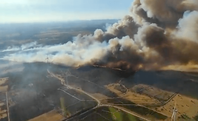 Llegada de la BRIF de Tabuyo del Monte
