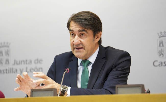Suárez-Quiñones, en una rueda de prensa