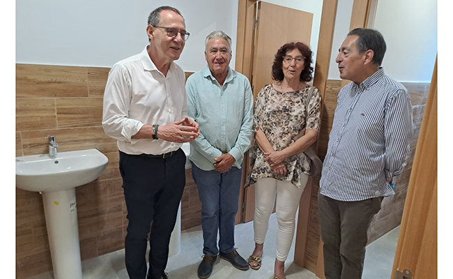 Avanzan las obras de renovación en el edificio de Patrimonio Sindical de Bermillo