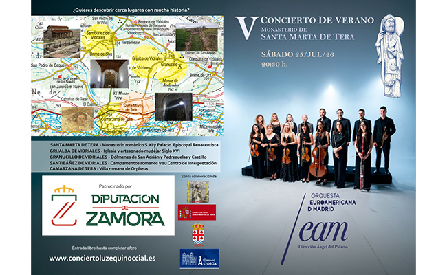 V Concierto de Verano en el Monasterio de Santa Marta de Tera