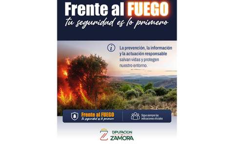 Campaña de la Diputación para enseñar a cómo actuar ante un incendio forestal