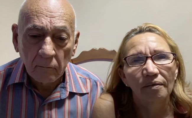 Padres de Mario Josué Prieto denunciando agravamiento del estado de salud de su hijo en las cárceles cubanas