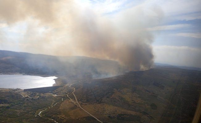 Incendio en Porto de Sanabria