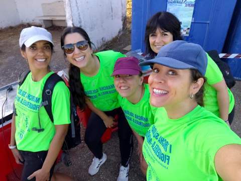 I edición de la Marcha Solidaria desde Figueruela de Arriba a Mahíde