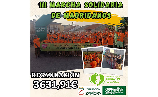 Madridanos ejemplo de solidaridad con su III Marcha Solidaria