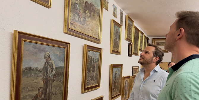 Enrique Seco San Esteban tendr&aacute; un lugar destacado en el futuro Museo de Artistas Zamoranos
