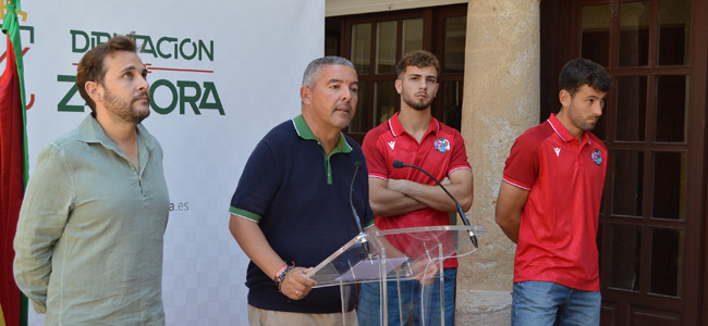 La Diputaci&oacute;n presenta a Unai Dufur y Fran &Aacute;rbol, las dos nuevas incorporaciones del Zamora CF
