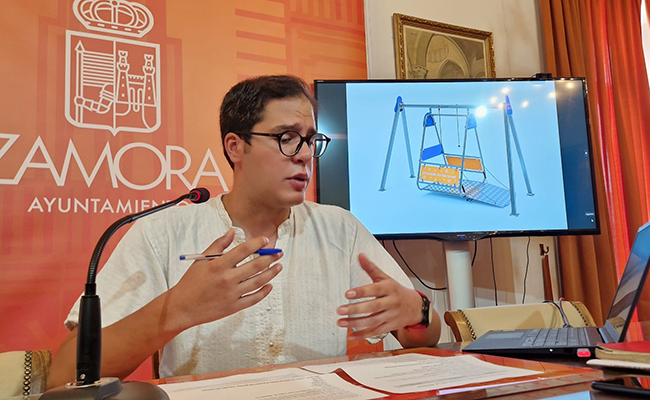 El parque de La Marina contará con un nuevo juego inclusivo y otro de grandes dimensiones