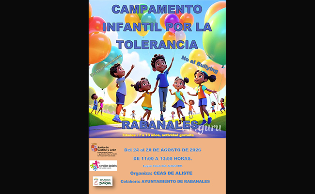 Campamento infantil por la tolerancia en Rabanales