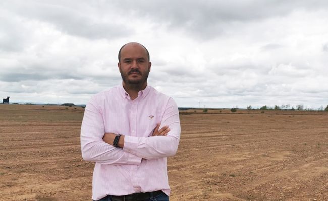 Vicente Merino, en Barcial del Barco