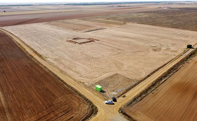 Terrenos de Barcial donde se construirá la Biorrefinería